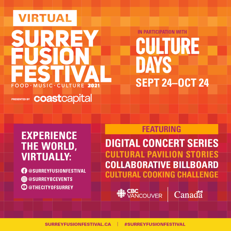 2021 Fusion Festival Poster - Virtual Event